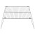 Składany ruszt na ognisko (grill turystyczny) Fox Outdoor stalowy 38x25 cm - rozłożony