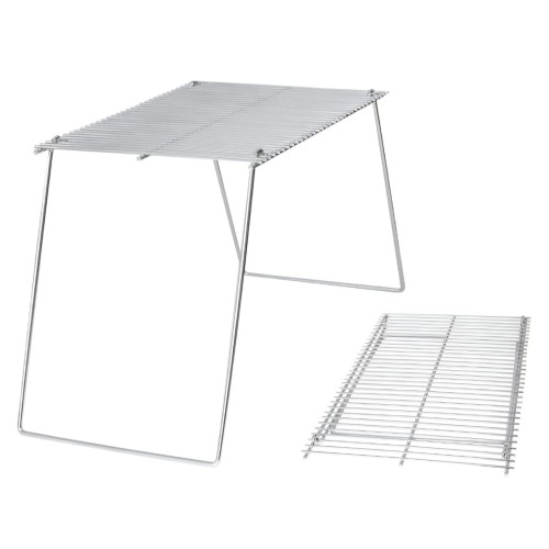 Przejdź do produktu Składany ruszt na ognisko / Grill turystyczny Fox Outdoor Stalowy 38x25 cm