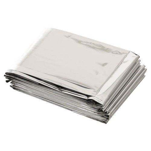 Przejdź do produktu Koc Termiczny Ratunkowy / Folia NRG pokryta aluminium