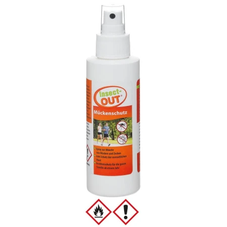 Środek na Komary i Kleszcze MFH Insect OUT Spray 100ml - przód