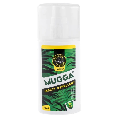 Środek na Owady Mugga 9,5% DEET Spray 75 ml - przód