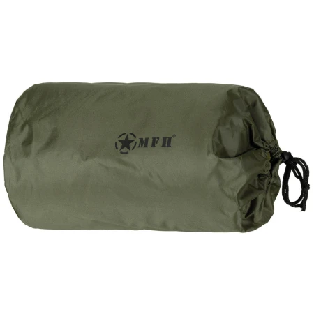 Koc polarowy MFH Fleece Blanket 200x150 [cm] Olive - 300 g/m² (złożony, w opakowaniu)