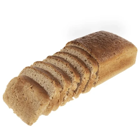 Chleb wojskowy pytlowy żytni „Pancerbochenek" 700 g – trwały chleb żytni Sił Zbrojnych RP (kromki chleba)