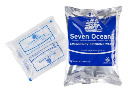 Norweska woda awaryjna Seven Oceans 500ml (cała paczka + saszetka)