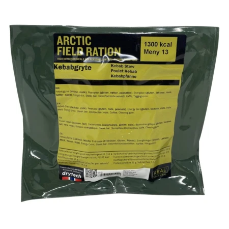 Norweska arktyczna racja żywnościowa Arctic Field menu 13