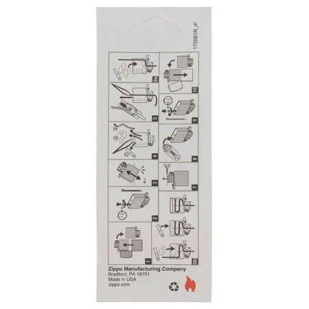 Knot do zapalniczek Zippo oryginalny 10cm (tył)