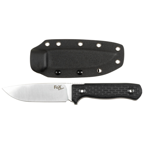 Przejdź do produktu Nóż bushcraft Full Tang Fox Outdoors - rękojeść G10 pochwa Kydex