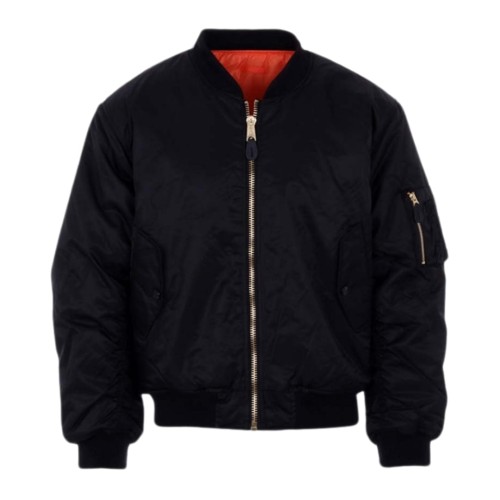 Przejdź do produktu Kurtka Męska Przejściowa Bomberka MA-1 - (Czarna/Zielona/Ciemno Zielona) Rozmiar L/XL