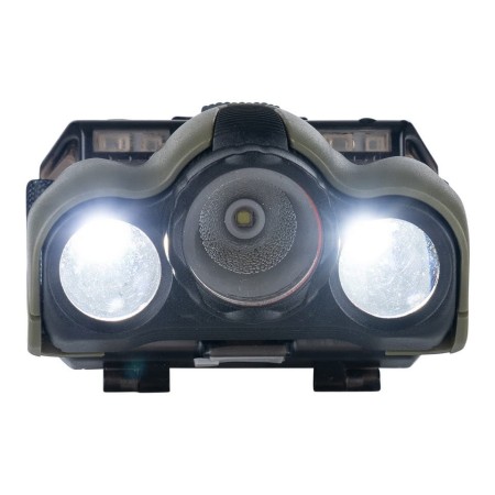 Latarka czołowa taktyczna biwakowa leśna Forest LED 220lm - zaświecony drugi tryb