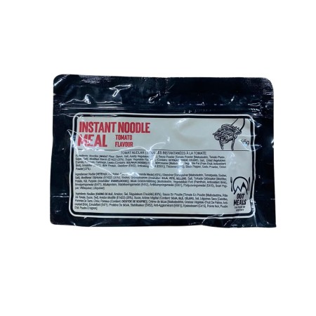 Danie instant makaron w sosie pomidorowym 95g - OUTMEALS (przód)