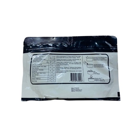 Danie instant makaron w sosie pomidorowym 95g - OUTMEALS (tył)