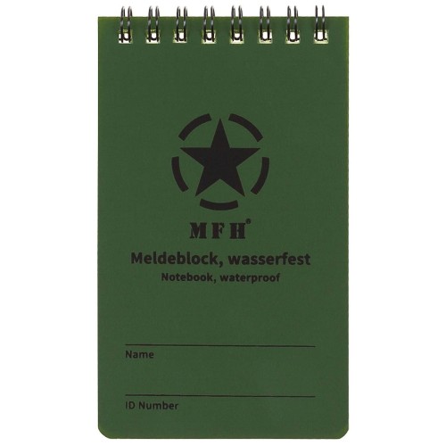 Przejdź do produktu Notes Wodoodporny Notatnik Operacyjny Mały MFH 75x130 [mm]