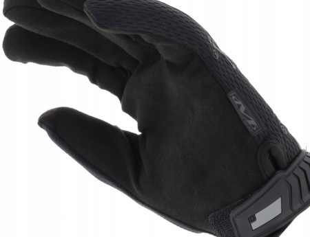 Rękawice Ochronne Taktyczne Mechanix Wear Original - Czarne (widok dołu rękawic z bliska)