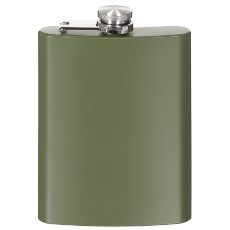 Piersiówka ze stali nierdzewnej 225 ml - Olive