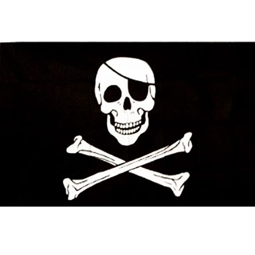 Przejdź do produktu Flaga Piracka (150x100 cm) Premium Druk „Jolly Roger”