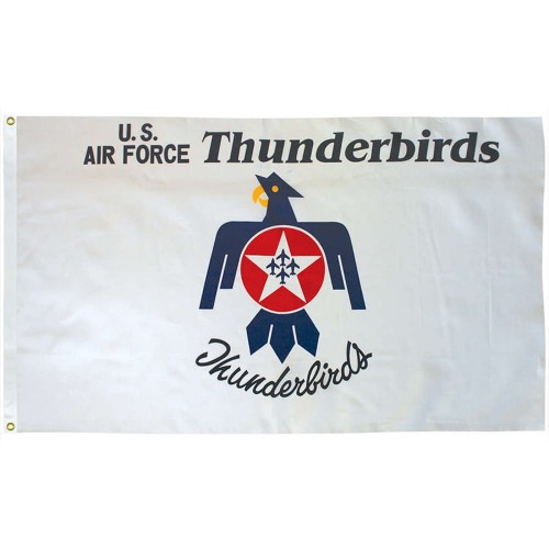 Przejdź do produktu Flaga Thunderbirds (150x100 cm) Premium Druk U.S. Air Force