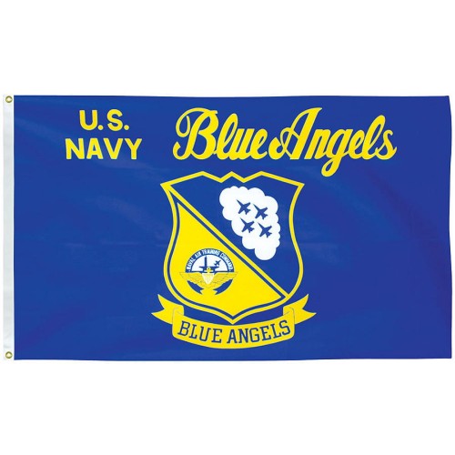Przejdź do produktu Flaga Blue Angels (150x100 cm) Premium Druk U.S. Navy