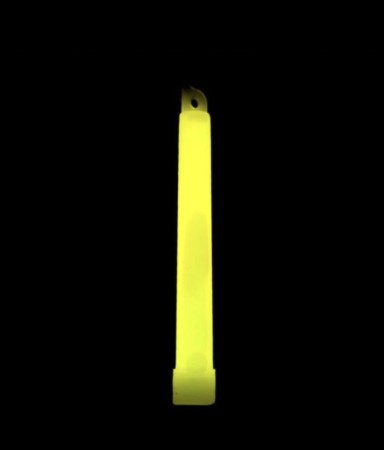 Światło Chemiczne LightStick (żółty) - prezentacja w ciemności