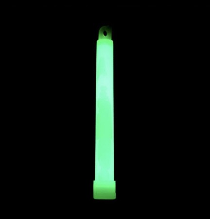 Światło Chemiczne LightStick (zielony) - prezentacja w ciemności