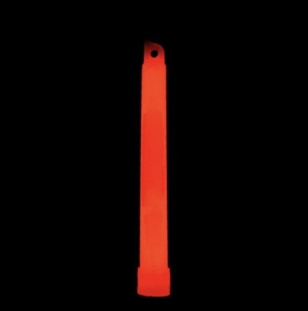 Światło Chemiczne LightStick (czerwony) - prezentacja w ciemności