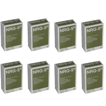 Racja żywnościowa NRG-5 zielona (250g) zestaw 8 szt.