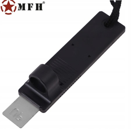 Krzesiwo Ferrocerowe z Kompasem Turystyczne Survivalowe MFH - iskrownik (skrobak)