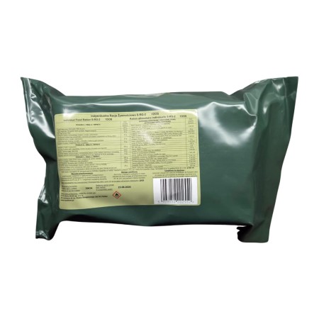 Polska wojskowa racja żywnościowa S-RG (duża) całodobowa