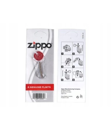 Zestaw Kamieni do Zapalniczek Zippo (w opakowaniu)