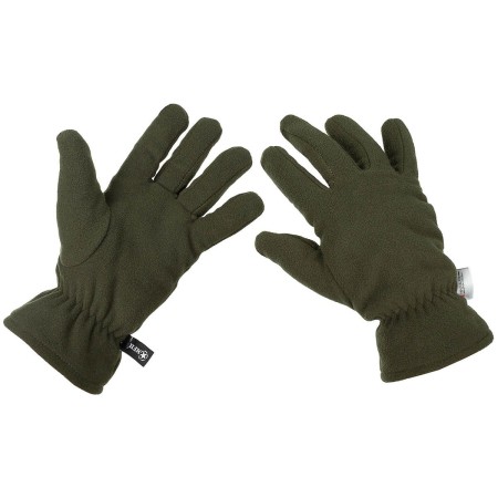 Rękawice Polarowe Thinsulate Fleece Gloves MFH - Olive