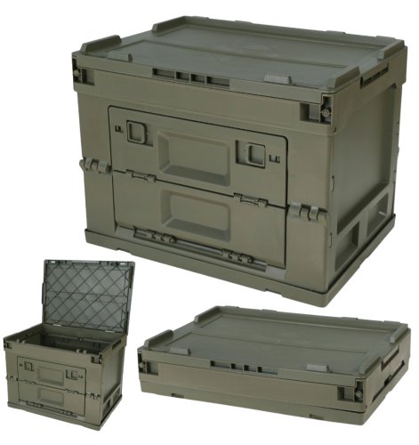 Przejdź do produktu Składana Skrzynia Transportowa Pojemnik MFH 20L Olive