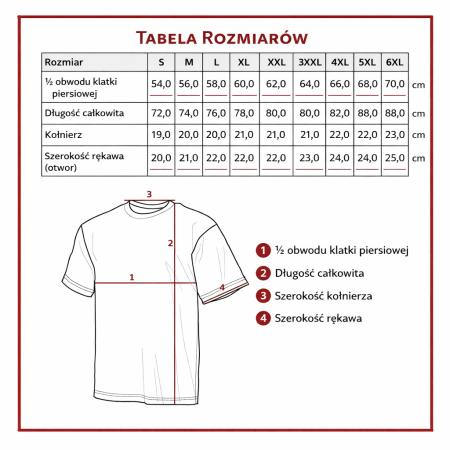 Koszulka T-Shirt w stylu wojskowym MFH Czarna 100% Bawełna (instrukcja)
