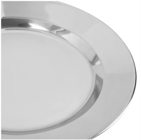 Talerz Polowy Turystyczny MFH 100% stal nierdzewna 25cm - przybliżona perspektywa