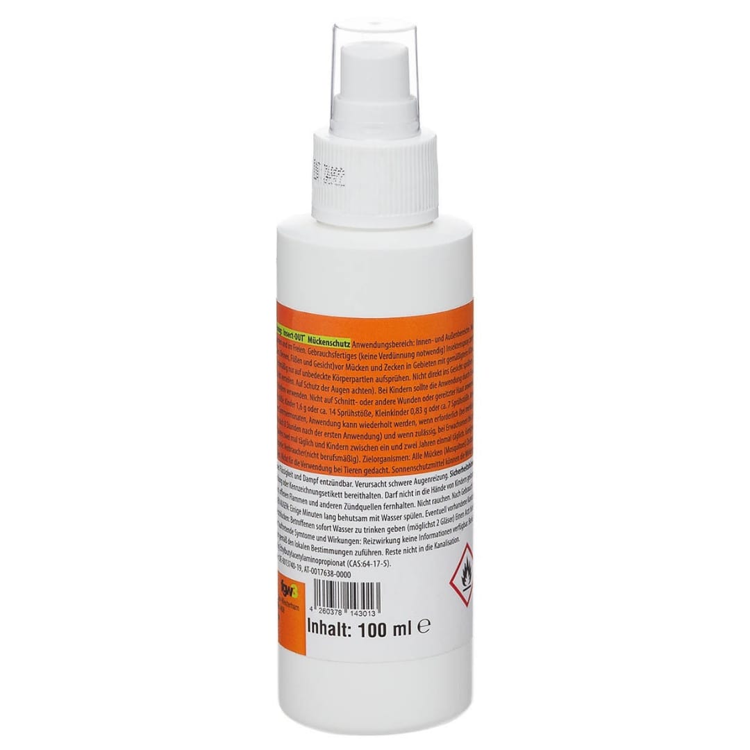 Środek na Komary i Kleszcze MFH Insect OUT Spray 100ml - tył