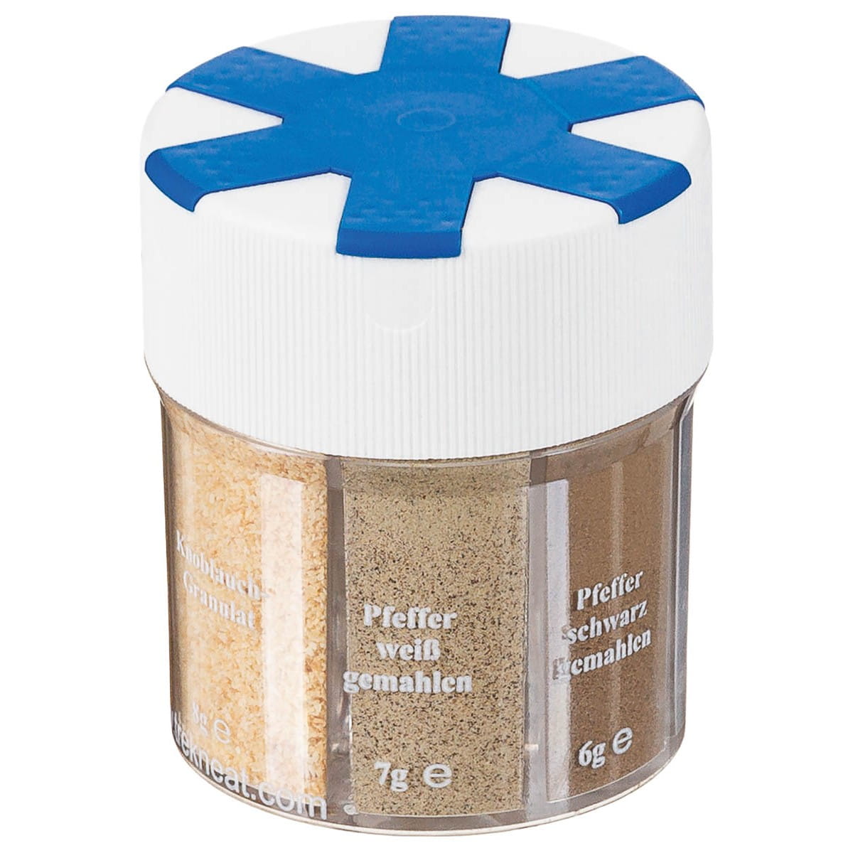 Pojemnik z przyprawami 6-częściowy Przyprawnik Trek'n Eat (tylny widok)