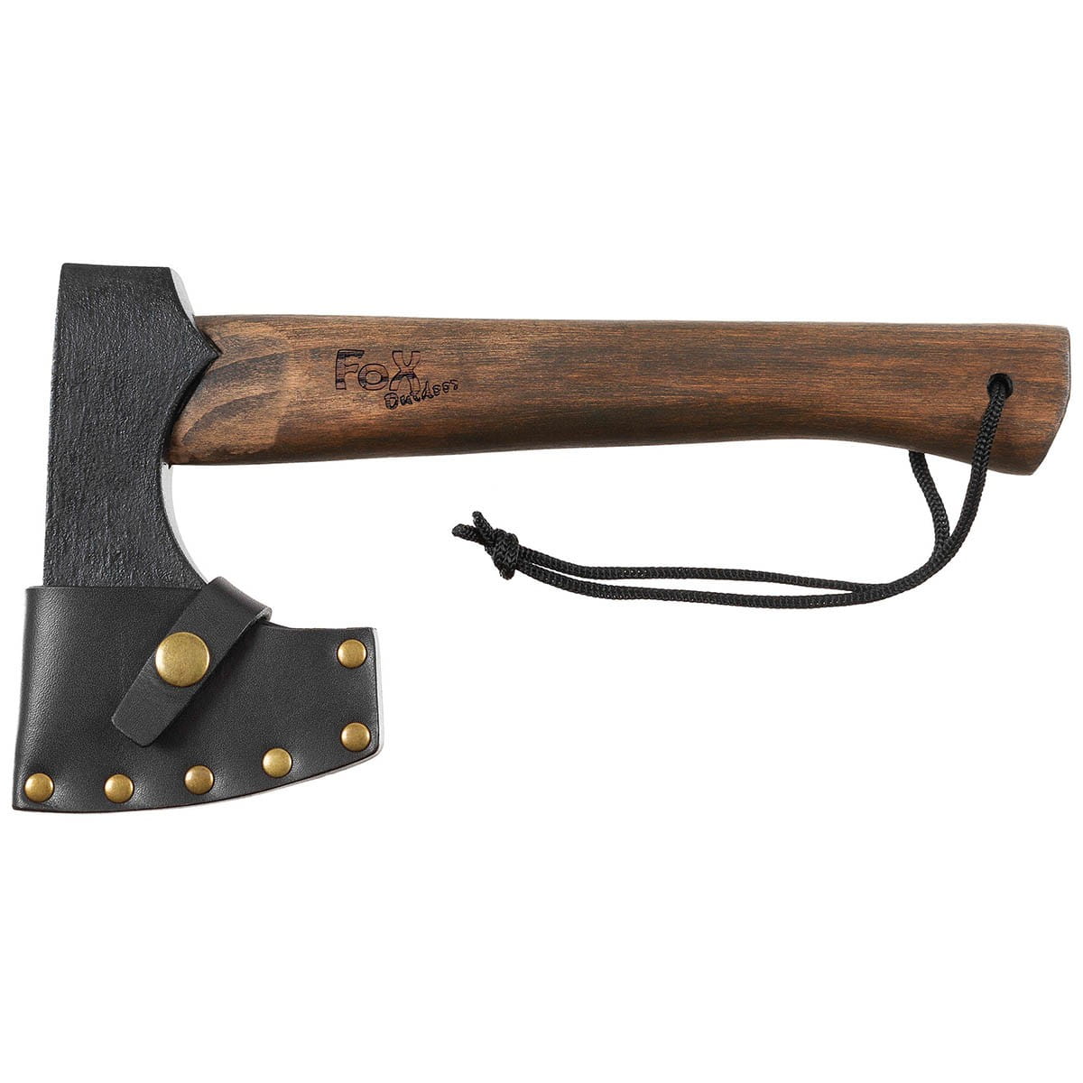 Toporek Siekiera Turystyczna Viking z założoną pochwą