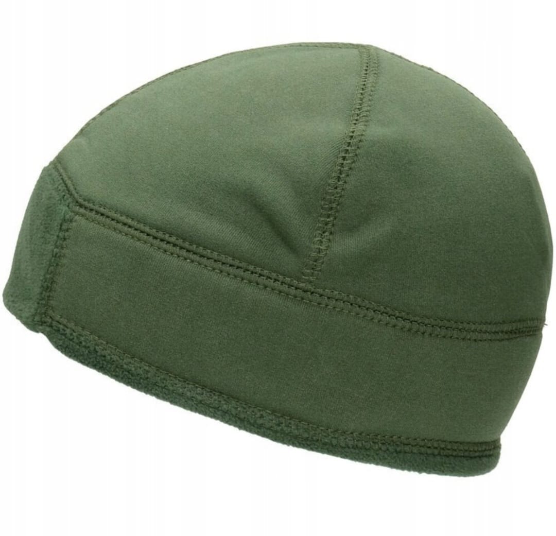Czapka Zimowa Polarowa Ciepła MFH BW Fleece Olive - widok z boku