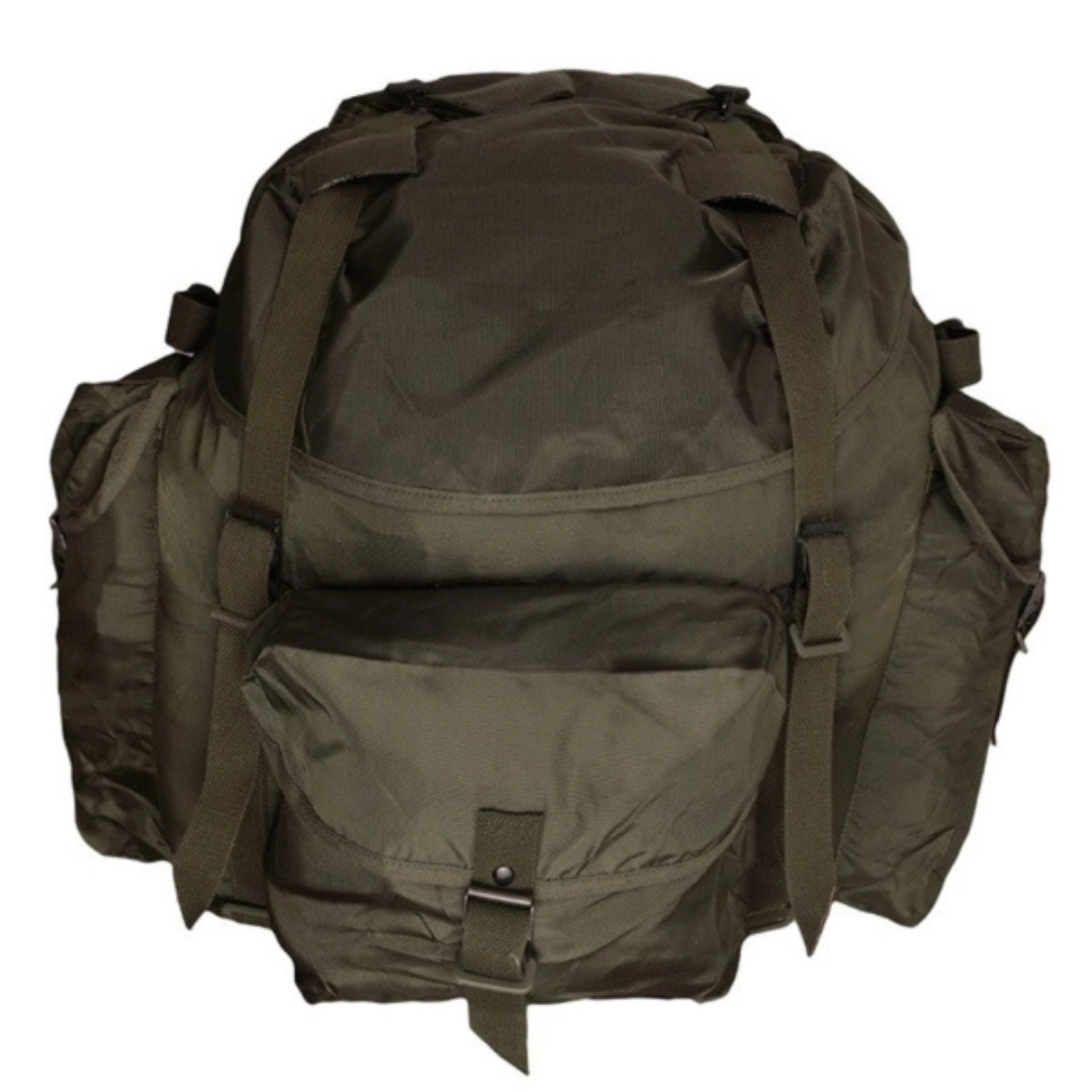 Plecak Wojskowy Militarny Wojska Austriackiego Duży 80L (olive) - widok z przodu