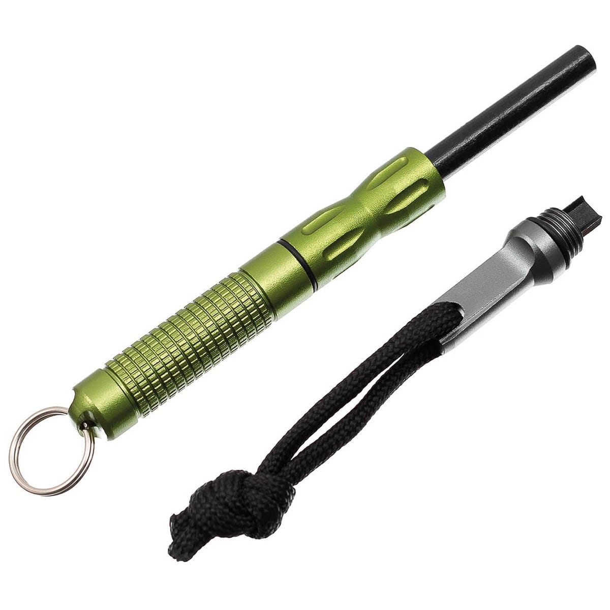 Częściowo rozłożone Krzesiwo magnezowe MFH Compact – brelok, wodoszczelne